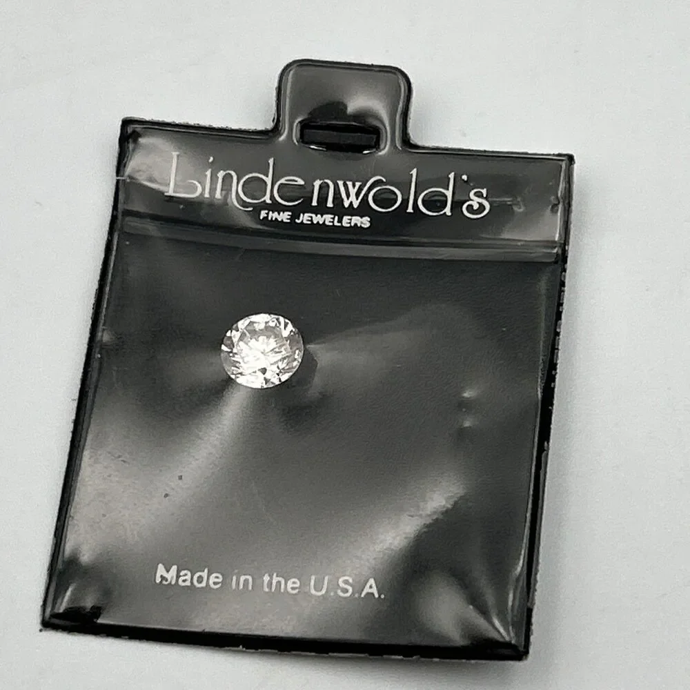 New Lindenwold Fine Jewelers Loose Cubic Zirconia Round Gemstone 1 CT
